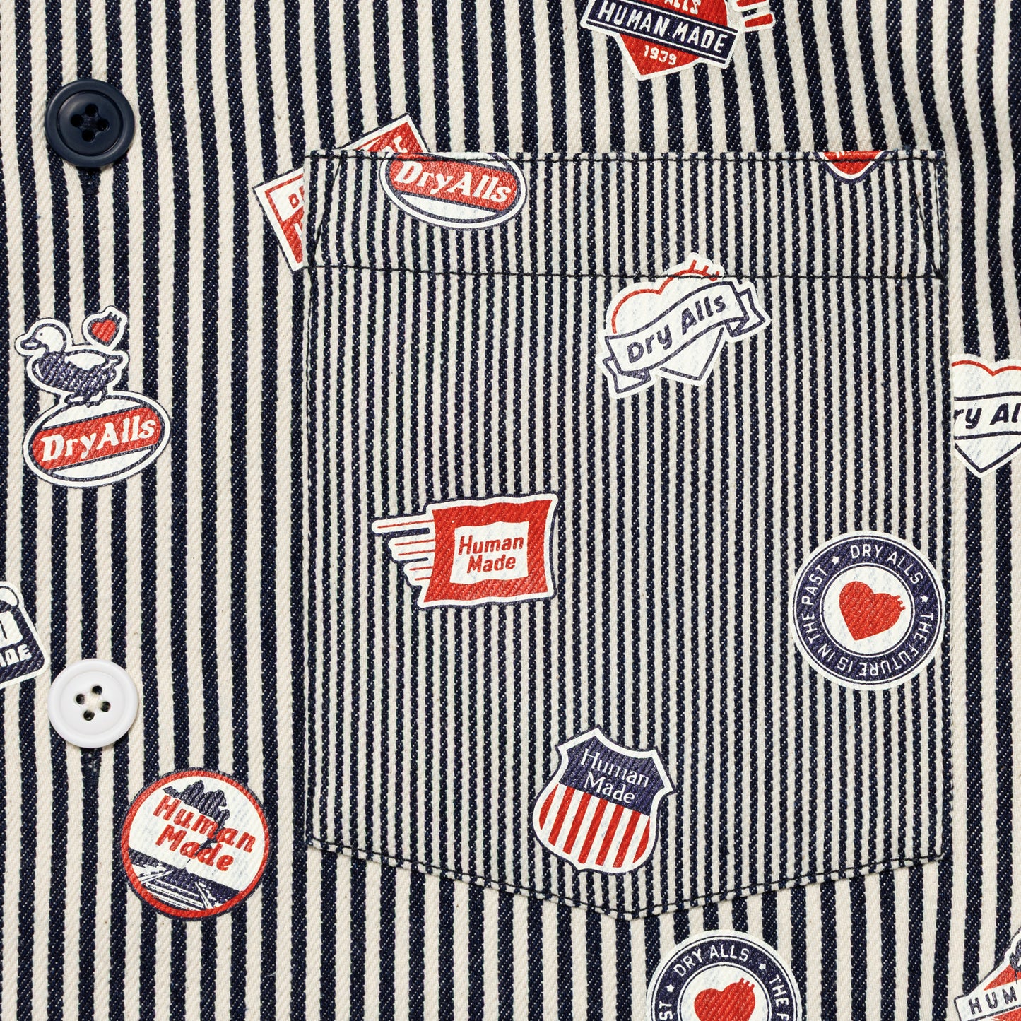 HUMAN MADE RAILROAD JACKET NY-D