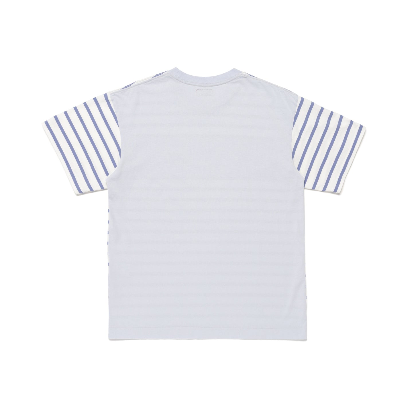 HUMAN MADE PANEL STRIPED T-SHIRT BL-B