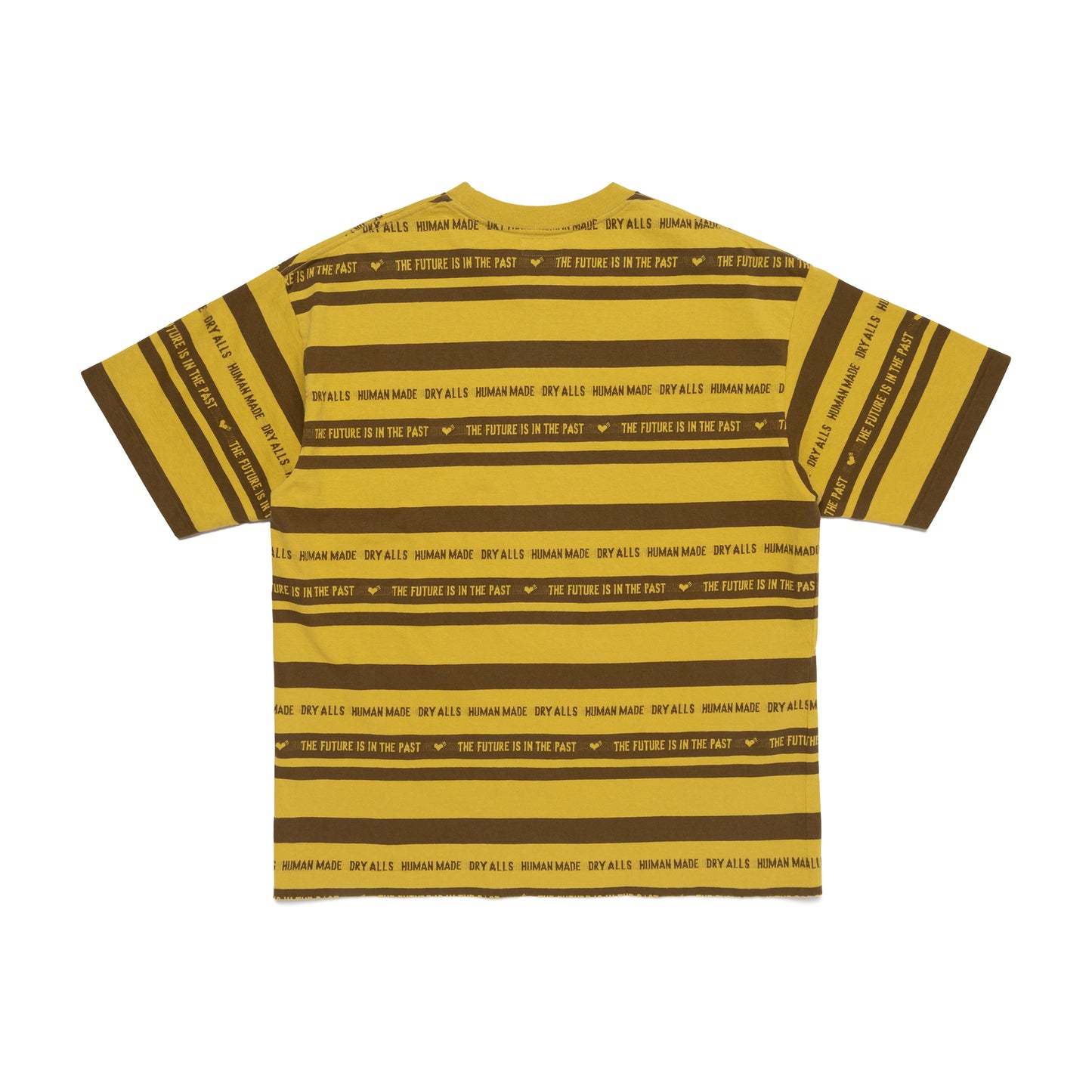 HUMAN MADE STRIPED T-SHIRT YE-B