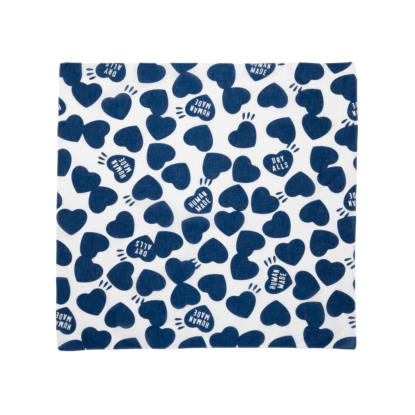 HUMAN MADE HEART BIG BANDANA NY-B