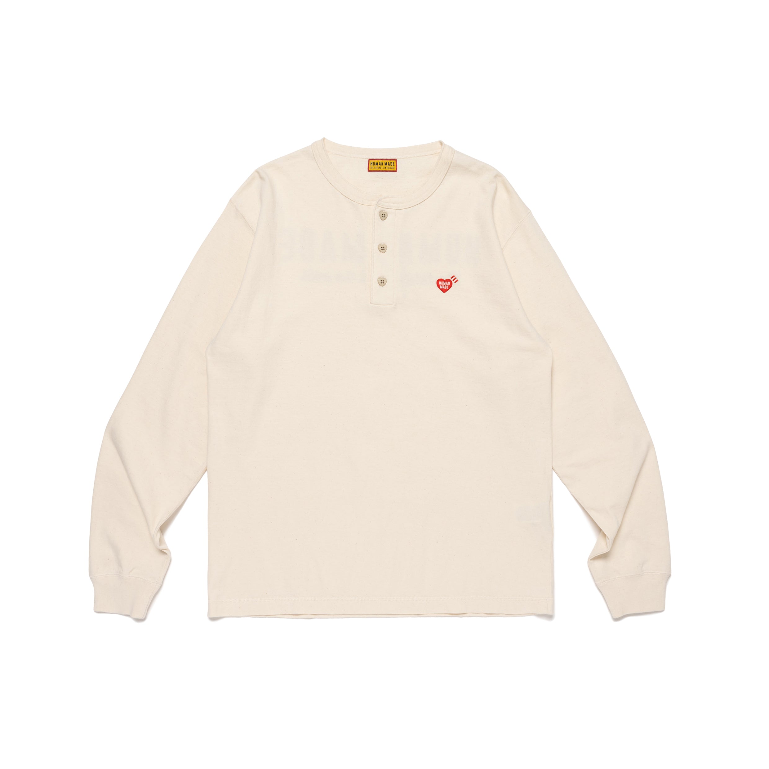 HUMAN MADE HENLEY NECK L/S T-SHIRT – HUMAN MADE Inc.