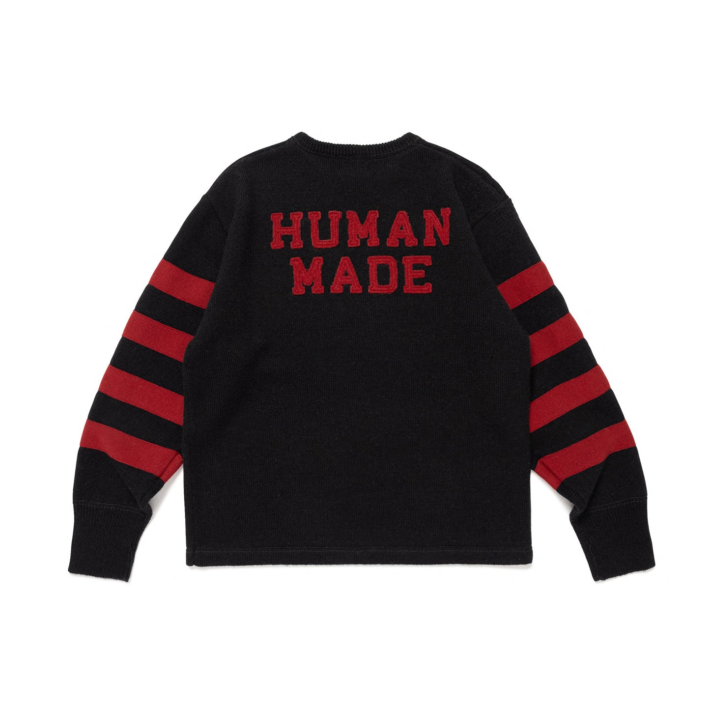 HUMAN MADE SPORTS KNIT SWEATER BK-B