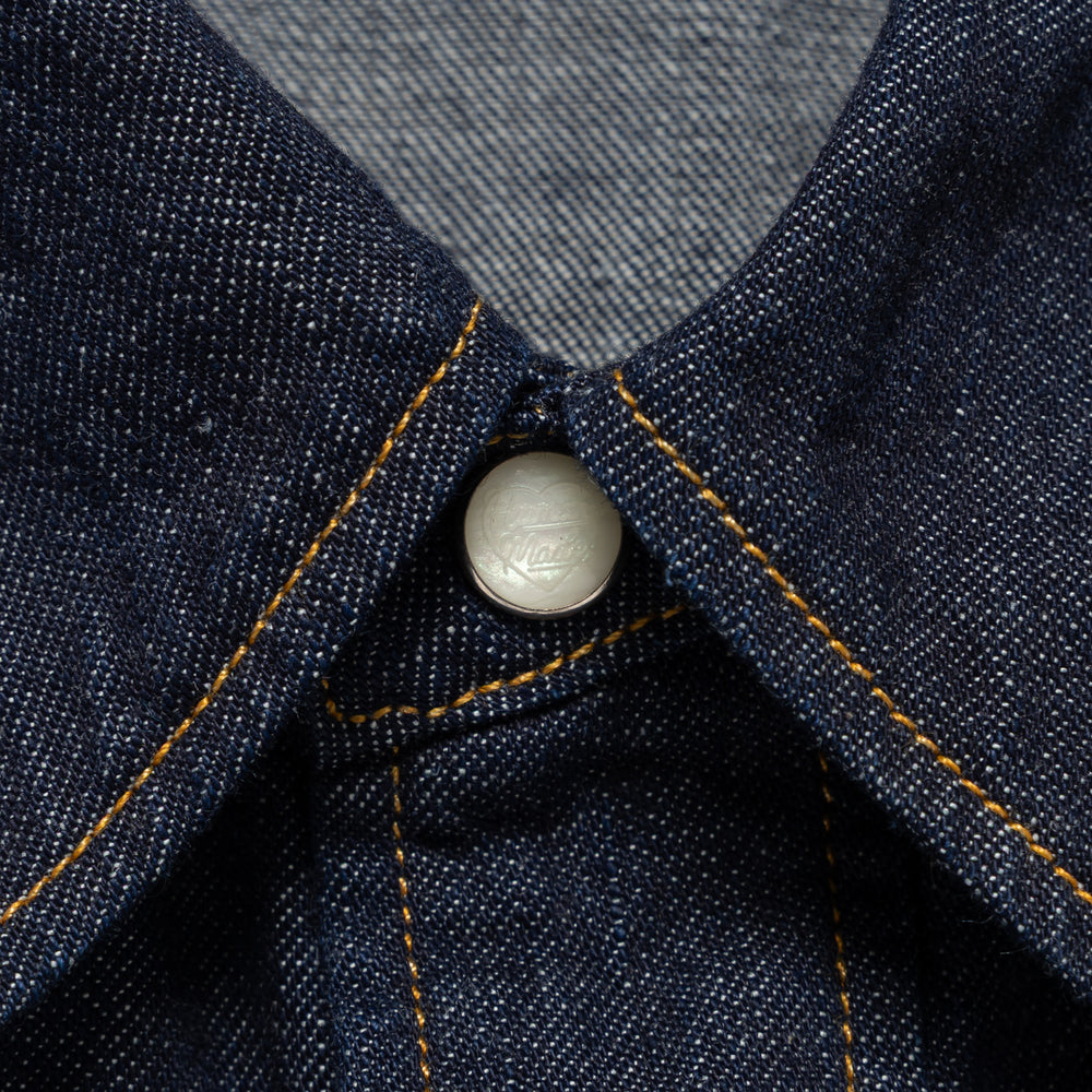 HUMAN MADE DENIM WESTERN SHIRT IN-C