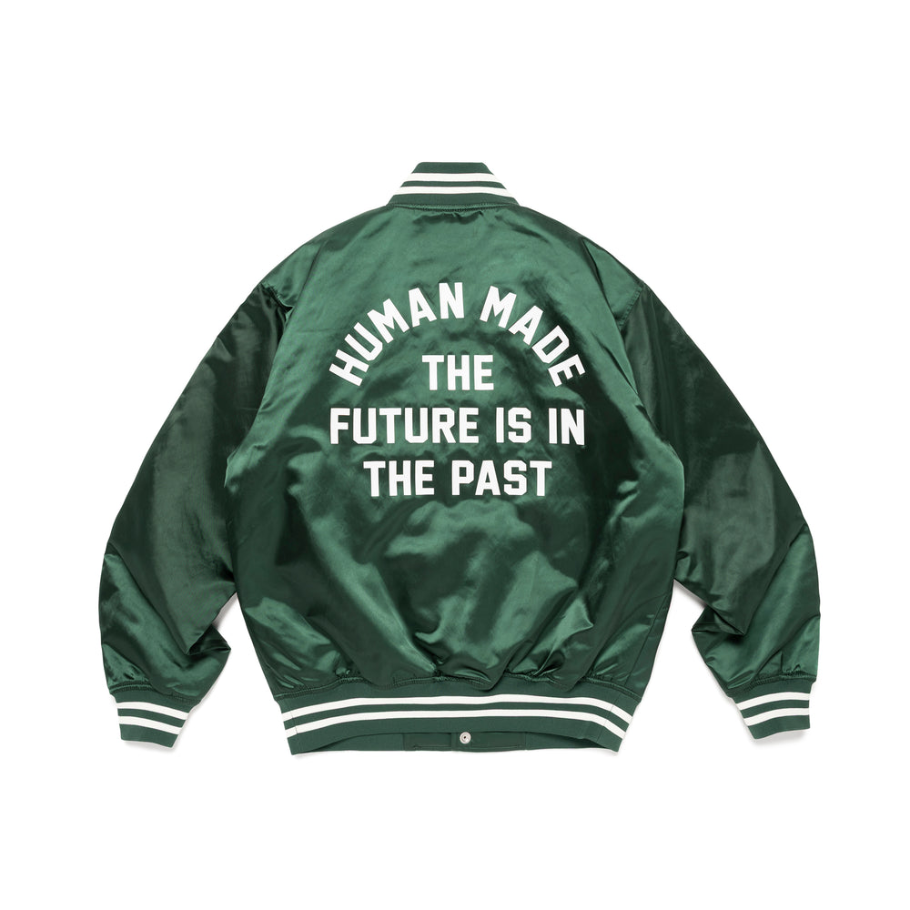 HUMAN MADE NYLON STADIUM JACKET GR-B