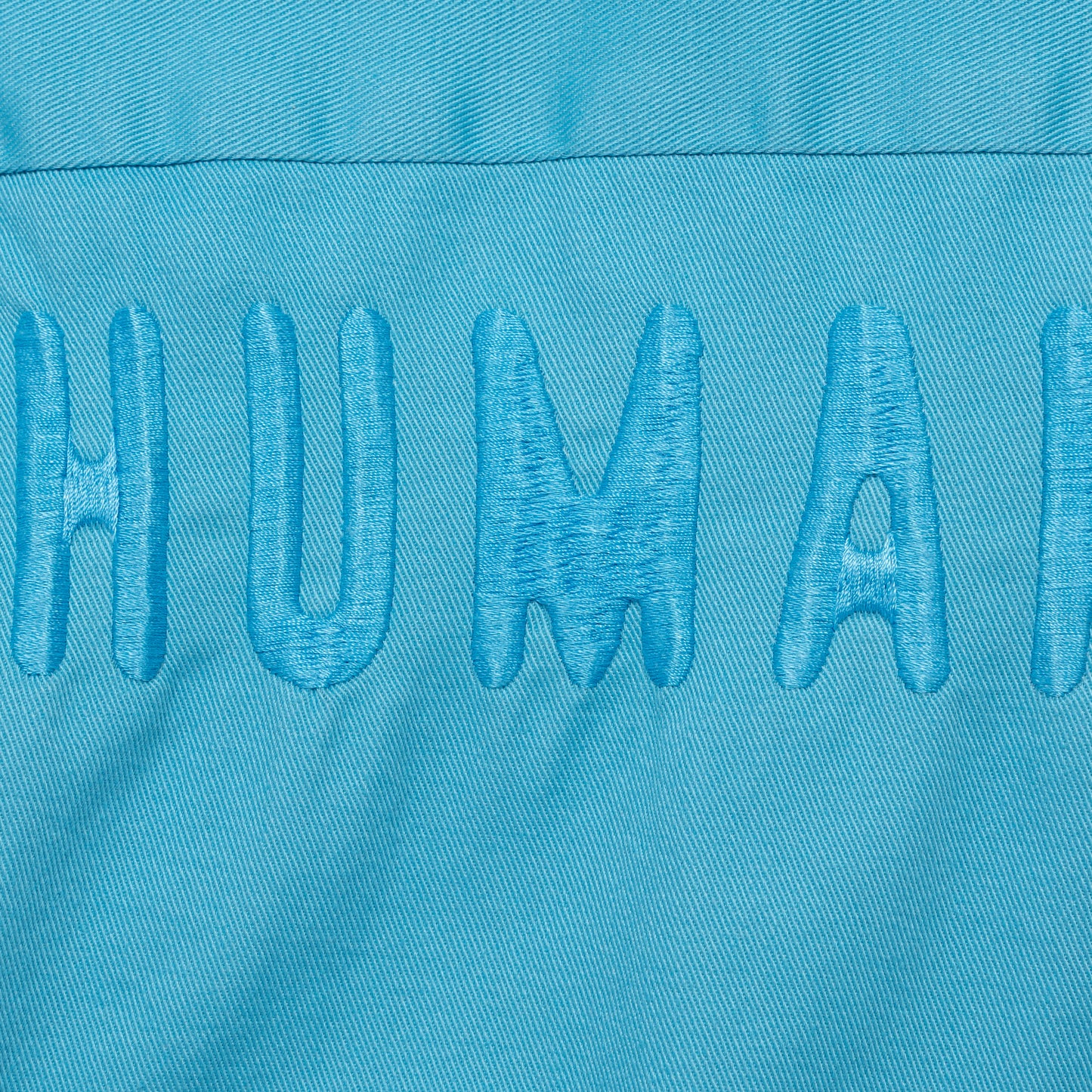 HUMAN MADE OPEN COLLAR BD SHIRT BL-F