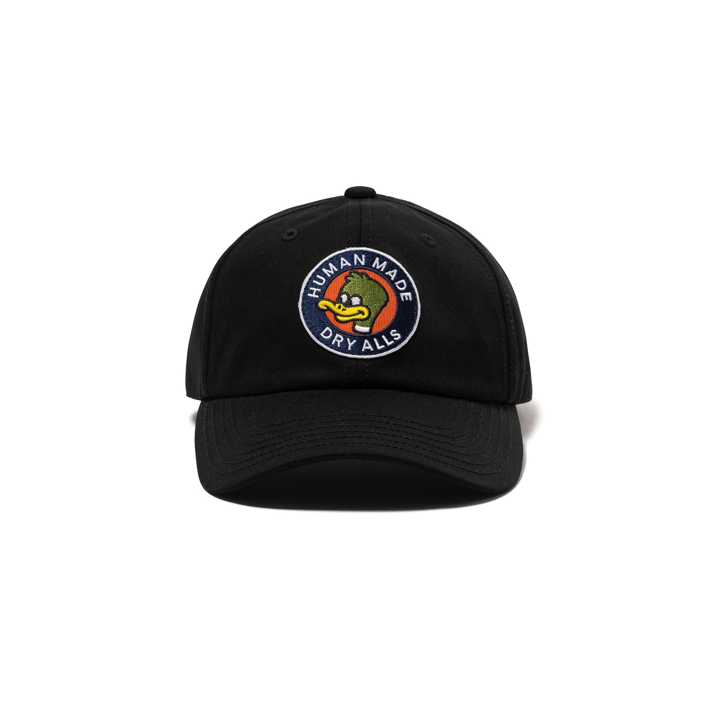 HUMAN MADE 6PANEL TWILL CAP BK-C