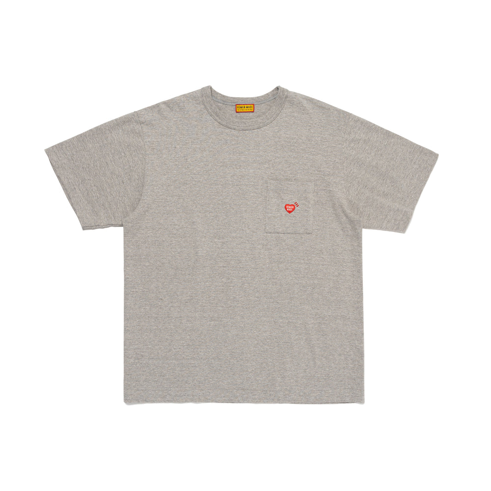 HUMAN MADE HEART POCKET T-SHIRT GY-A