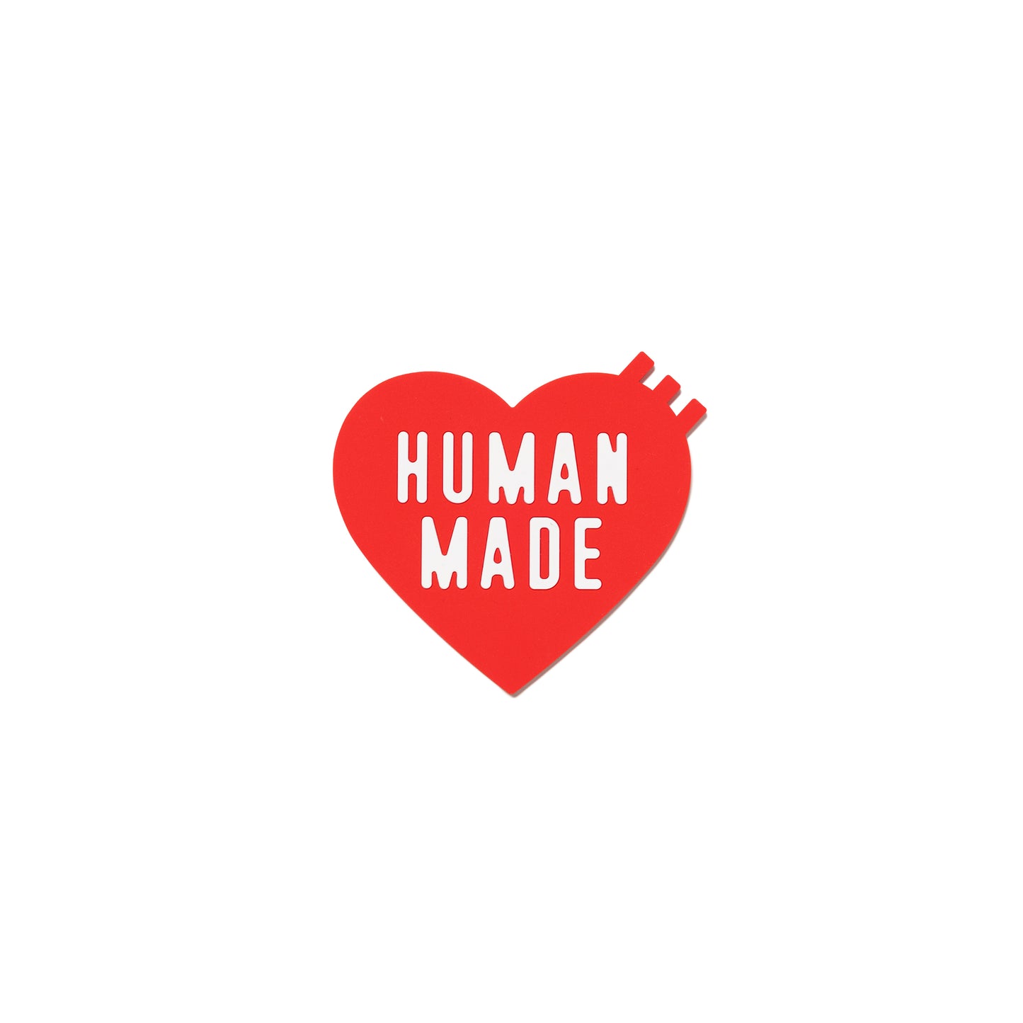 HUMAN MADE HEART RUBBER COASTER RD-A