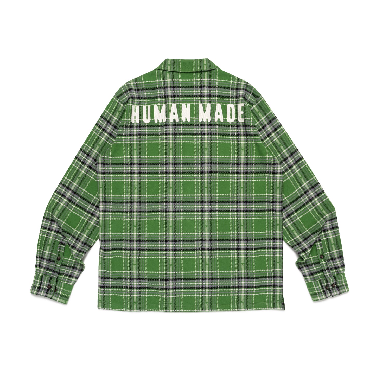 HUMAN MADE FLANNEL CHECK SHIRT GR-B