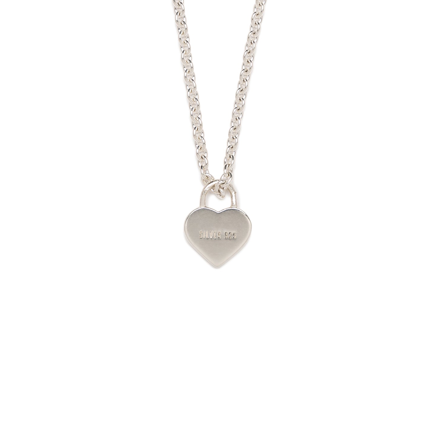 HUMAN MADE HEART SILVER NECKLACE SV-C