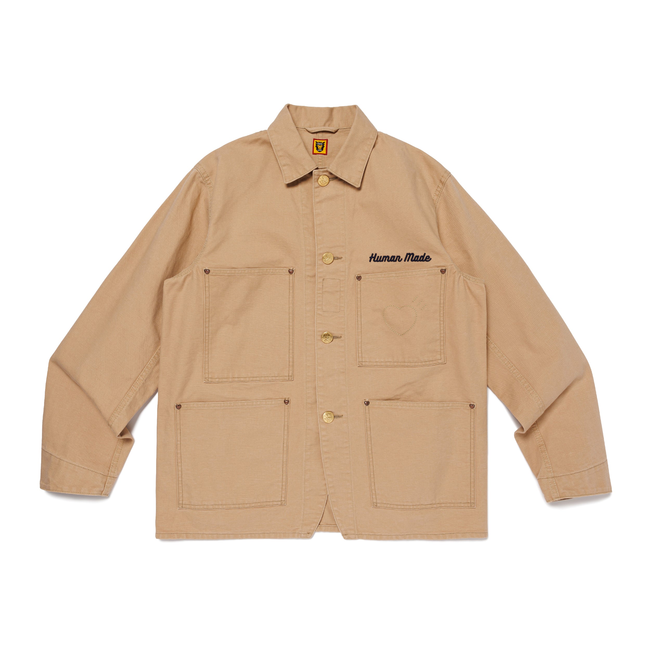 HUMAN MADE WASHED DUCK COVERALL JACKET – HUMAN MADE Inc.