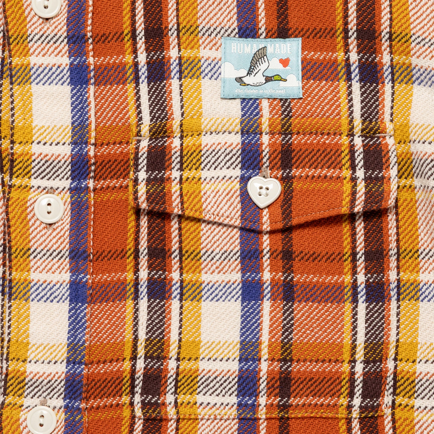 HUMAN MADE CHECK SHIRTOR-C