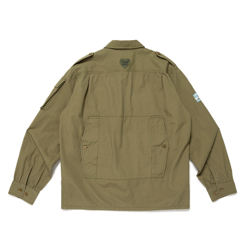 HUMAN MADE  CAMERAMAN SHIRT OD-B