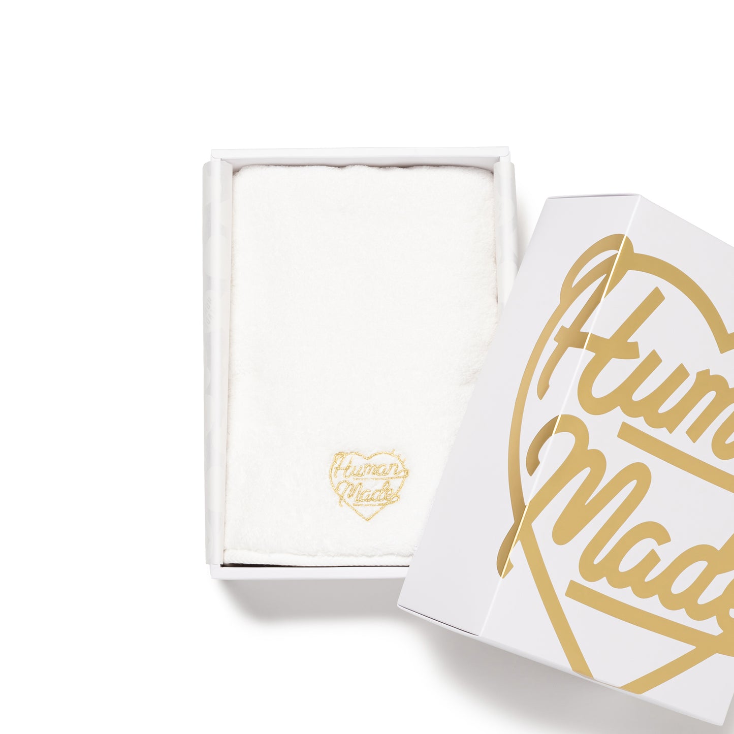 HUMAN MADE HM PREMIUM BATH TOWEL WH-E