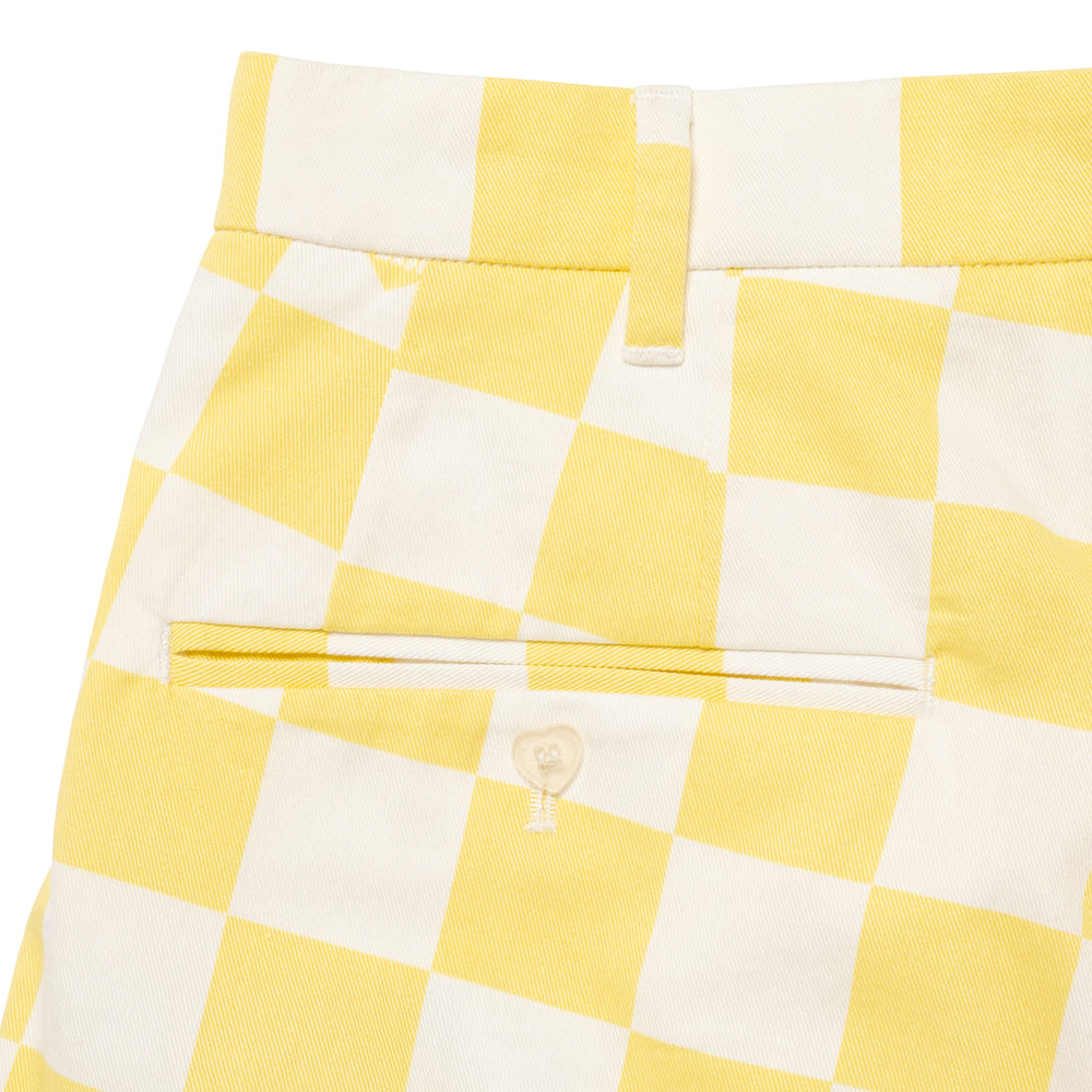 HUMAN MADE PLAID SHORTS YE-E