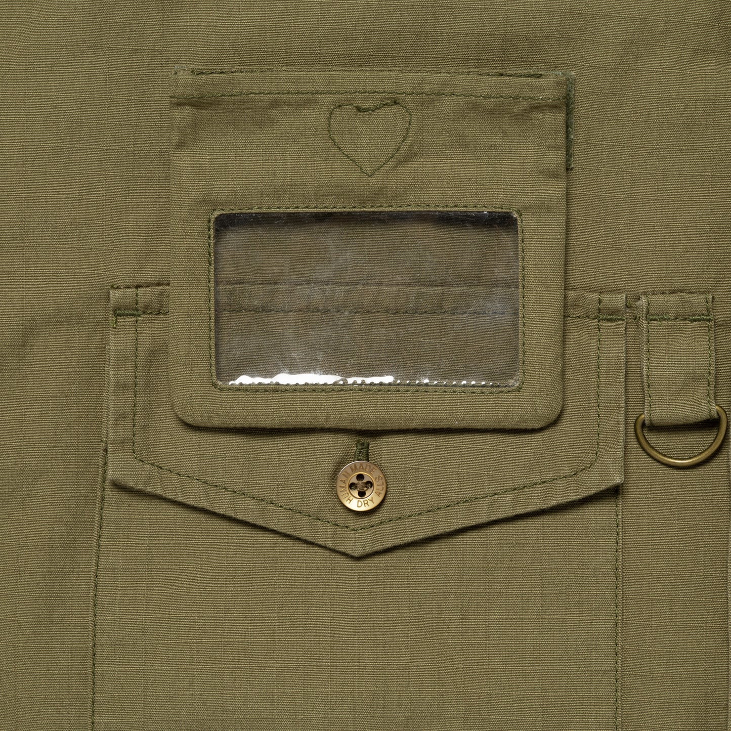 HUMAN MADE CAMERAMAN SHIRT OD-C