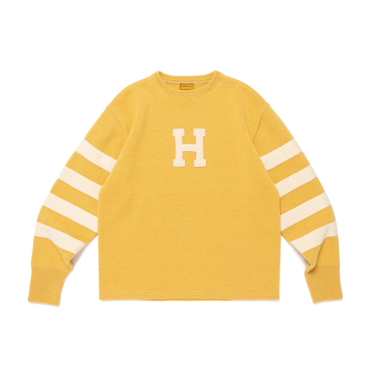 HUMAN MADE SPORTS KNIT SWEATER YE-A