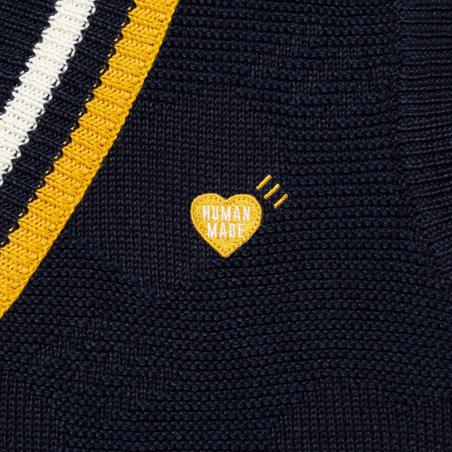 HUMAN MADE HEART KNIT VEST NY-C