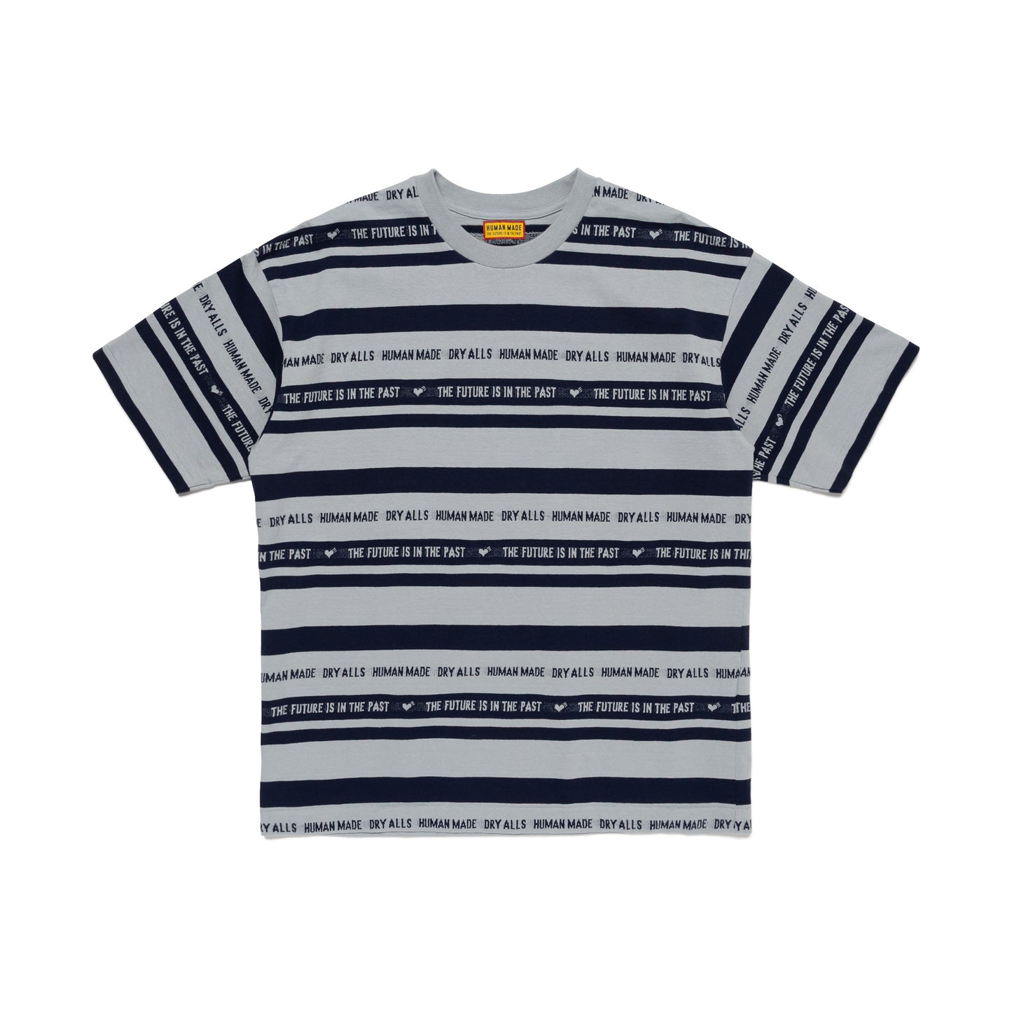 HUMAN MADE STRIPED T-SHIRT BL-A