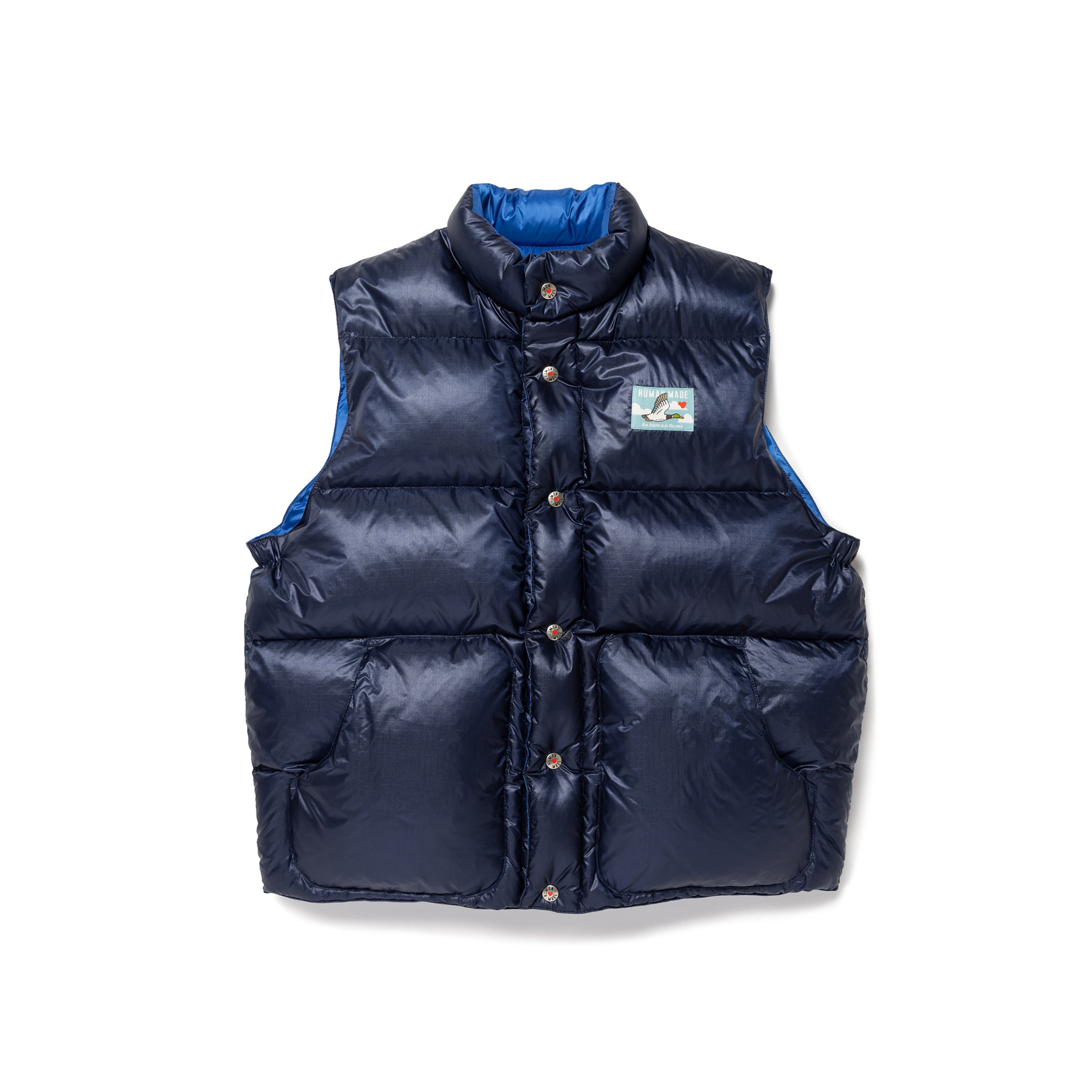 HUMAN MADE REVERSIBLE DOWN VEST – HUMAN MADE Inc.