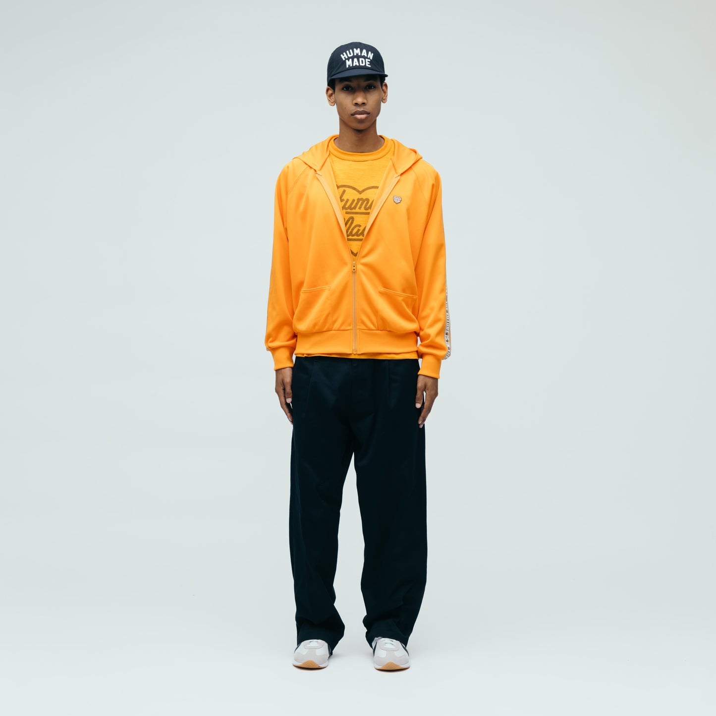 HUMAN MADE ZIP-UP HOODIE BK-1