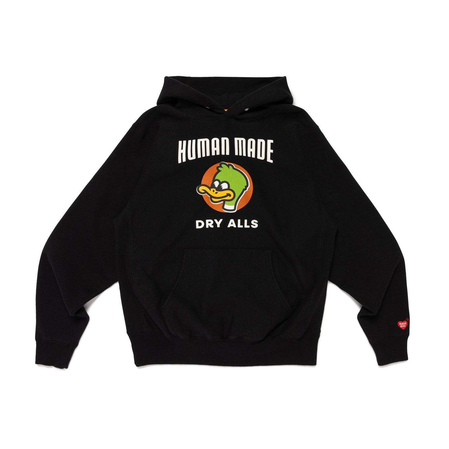HUMAN MADE HEAVYWEIGHT HOODIE BK-A