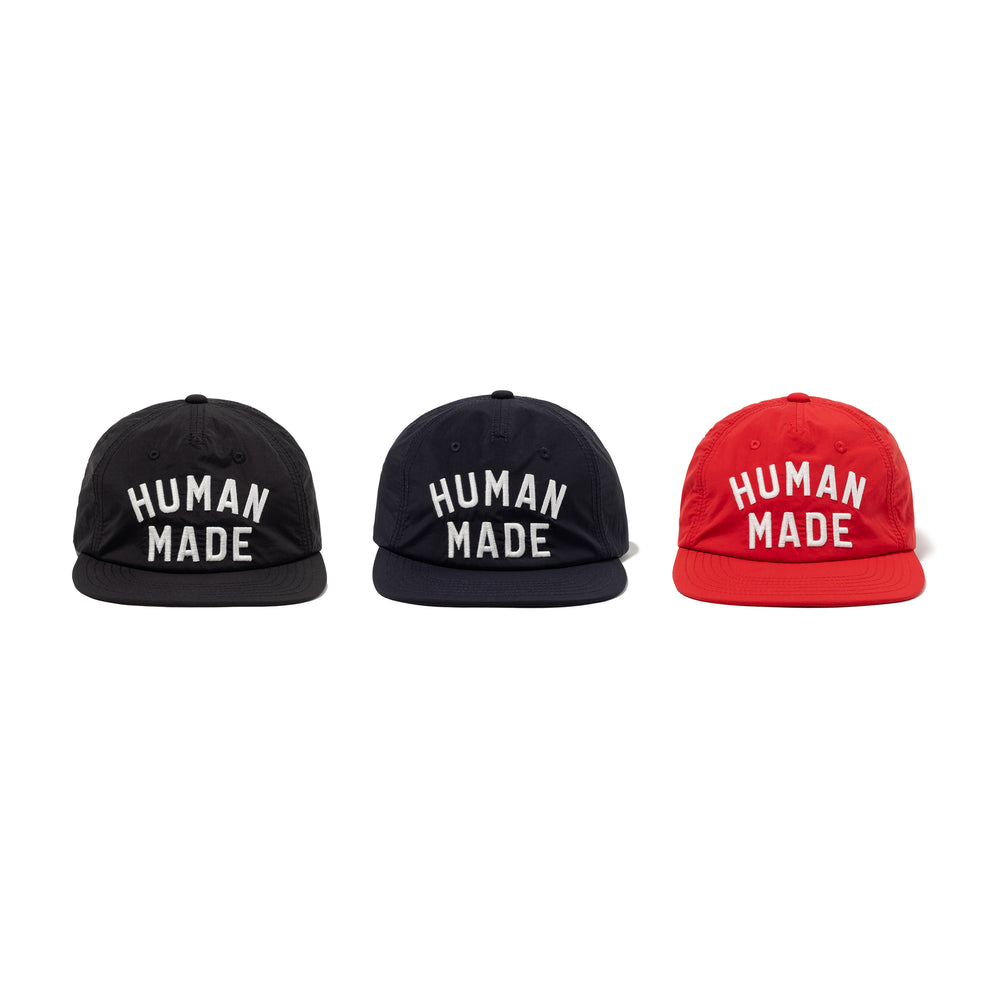 HUMAN MADE  5PANEL NYLON CAP BK-A