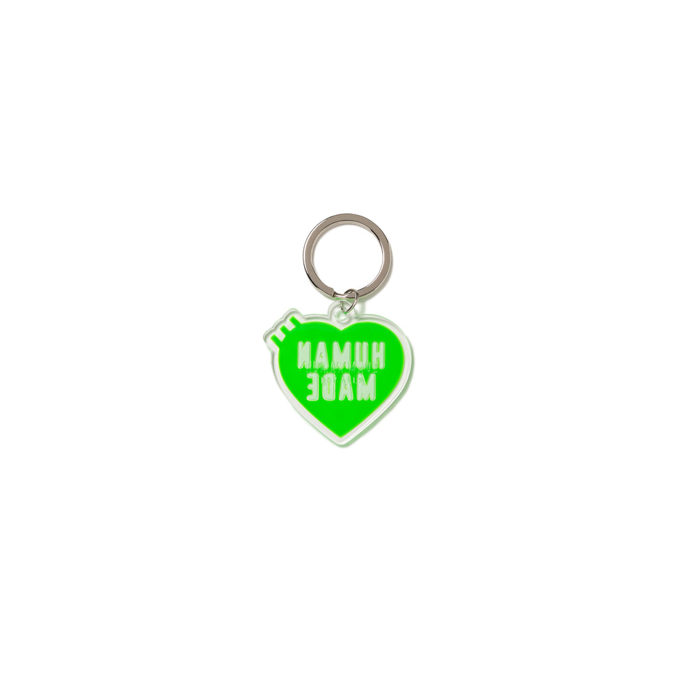 HUMAN MADE HEART KEYRING GR-B