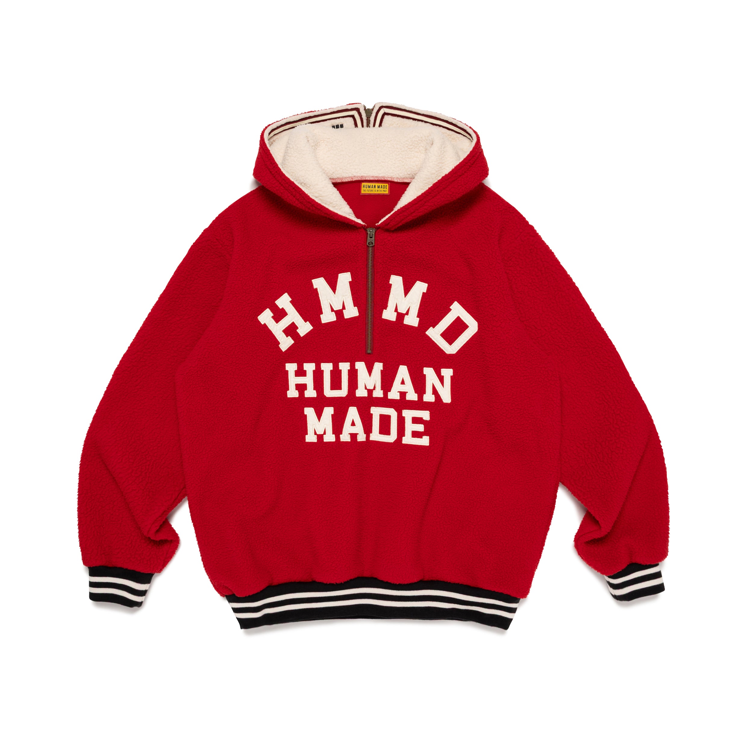 HUMAN MADE HALF-ZIP FLEECE PULLOVER – HUMAN MADE Inc.