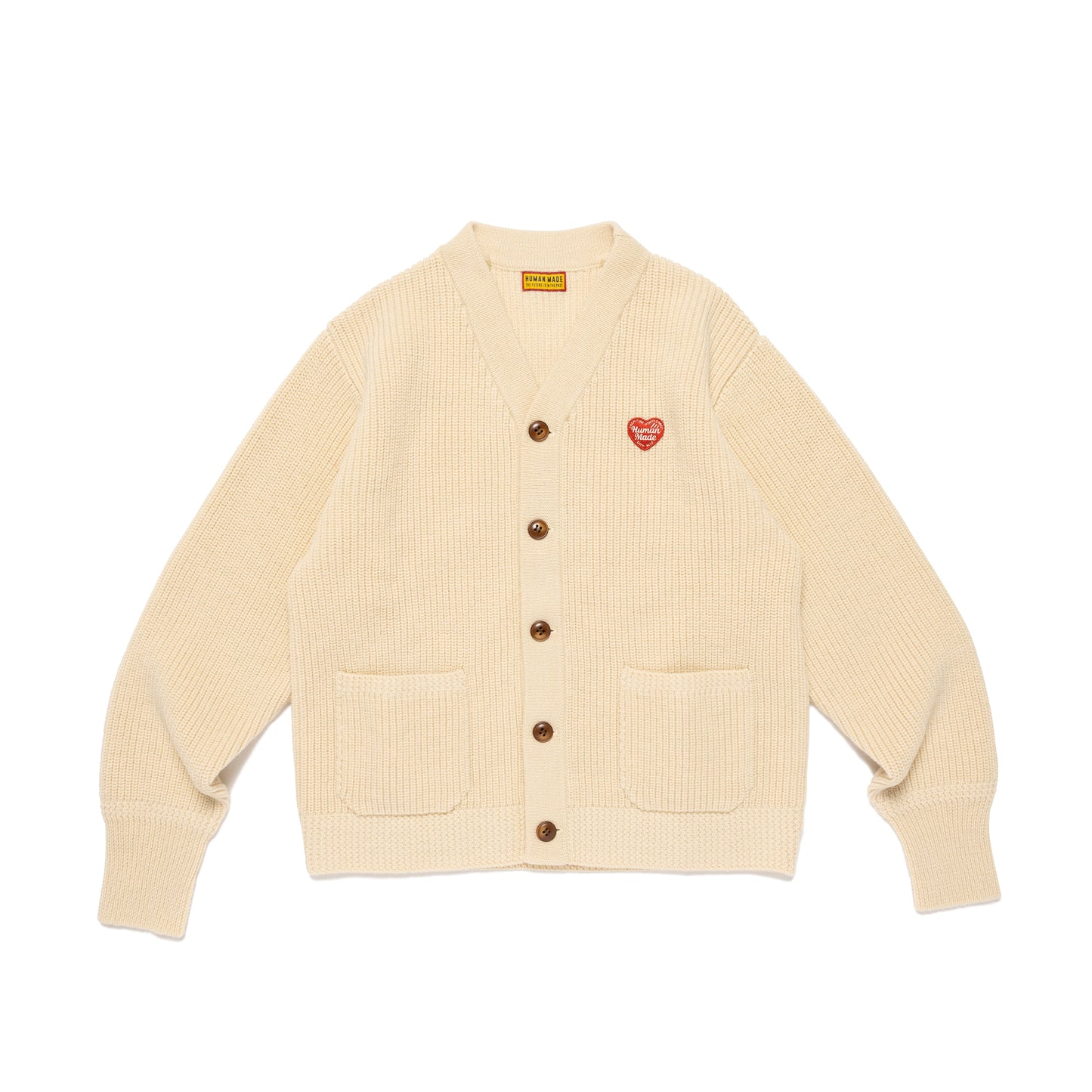 HUMAN MADE KNIT CARDIGAN WH-C