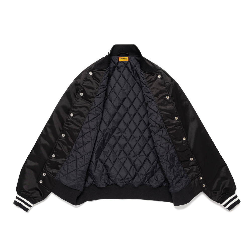HUMAN MADE NYLON STADIUM JACKET BK-C