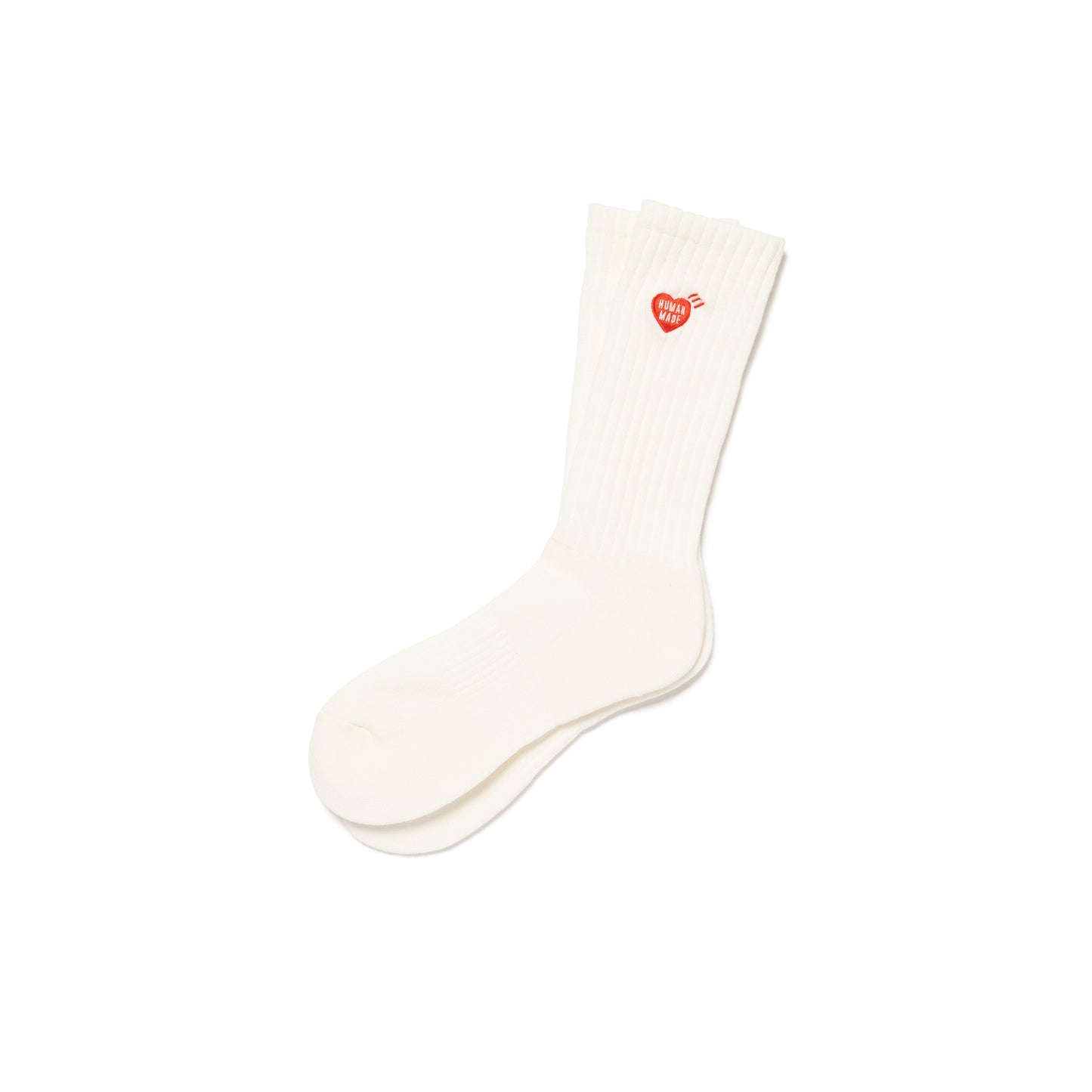 HUMAN MADE PILE SOCKS WH-B