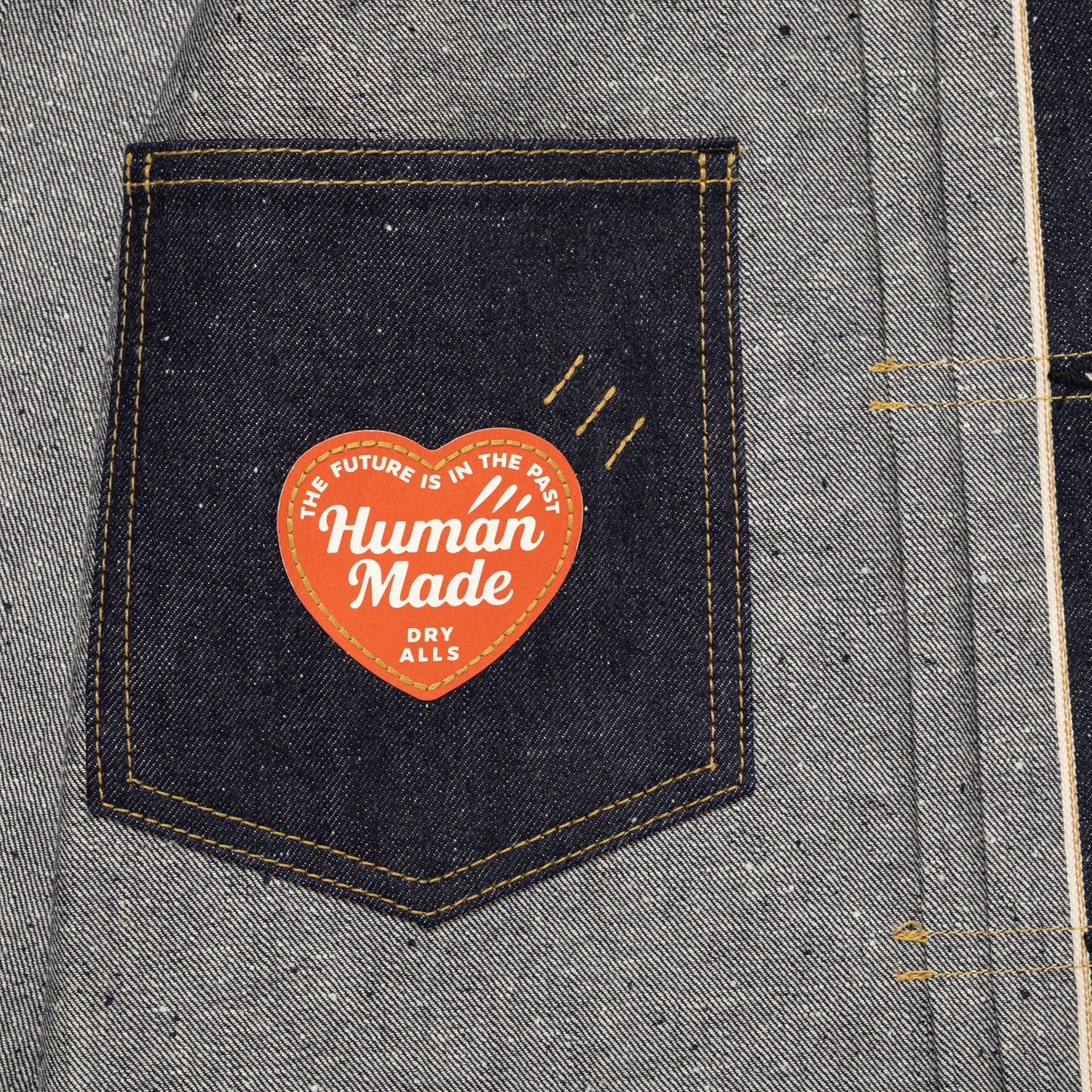 HUMAN MADE DENIM WORK JACKET PAST IN-F