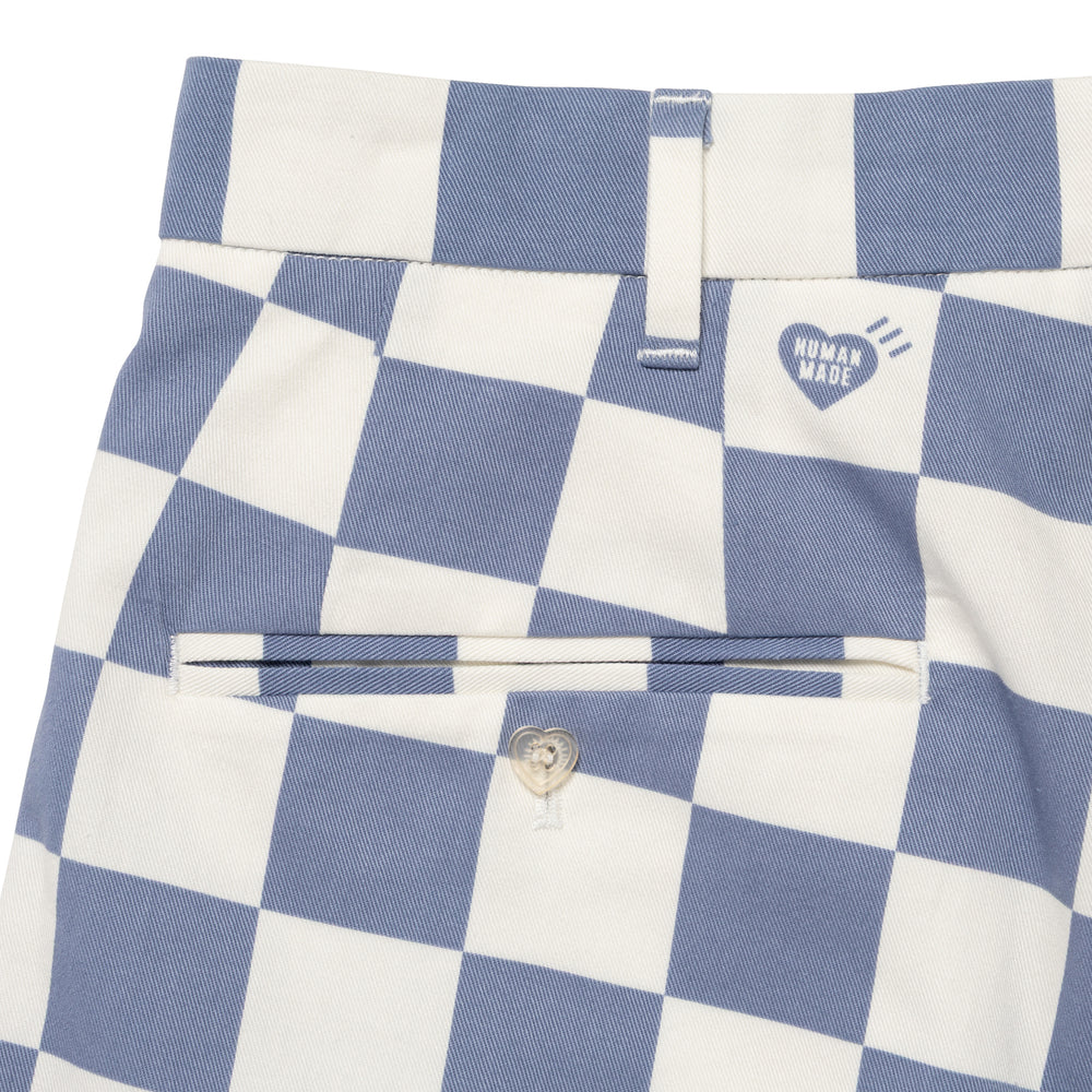 HUMAN MADE PLAID SHORTS BL-E