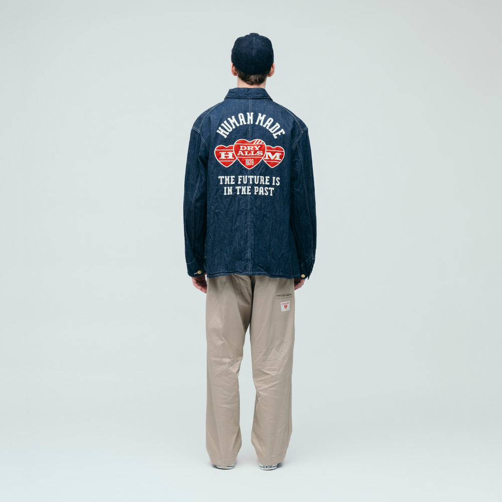 HUMAN MADE DENIM COVERALL JACKETIN-G