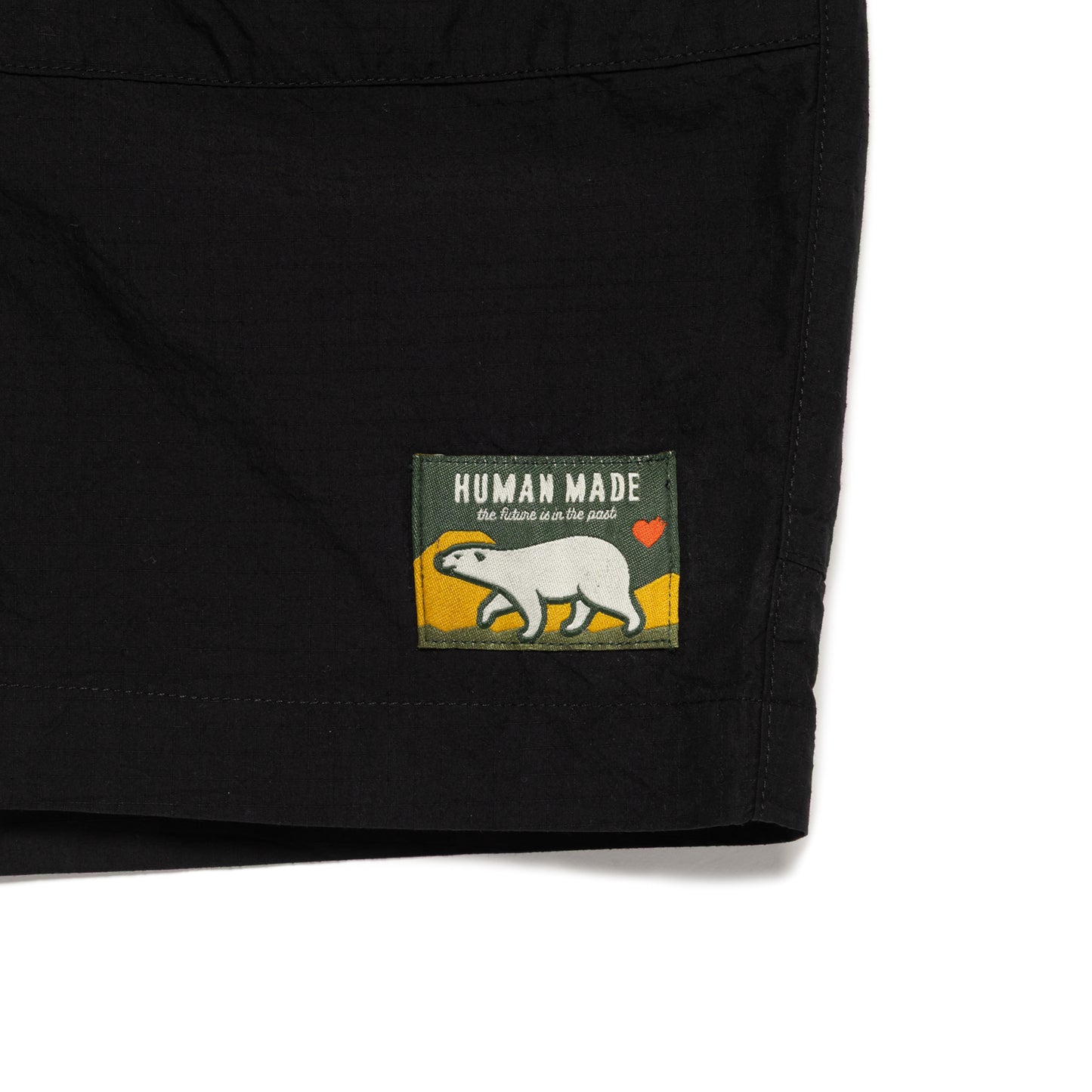 HUMAN MADE NYLON SHORTS BK-E