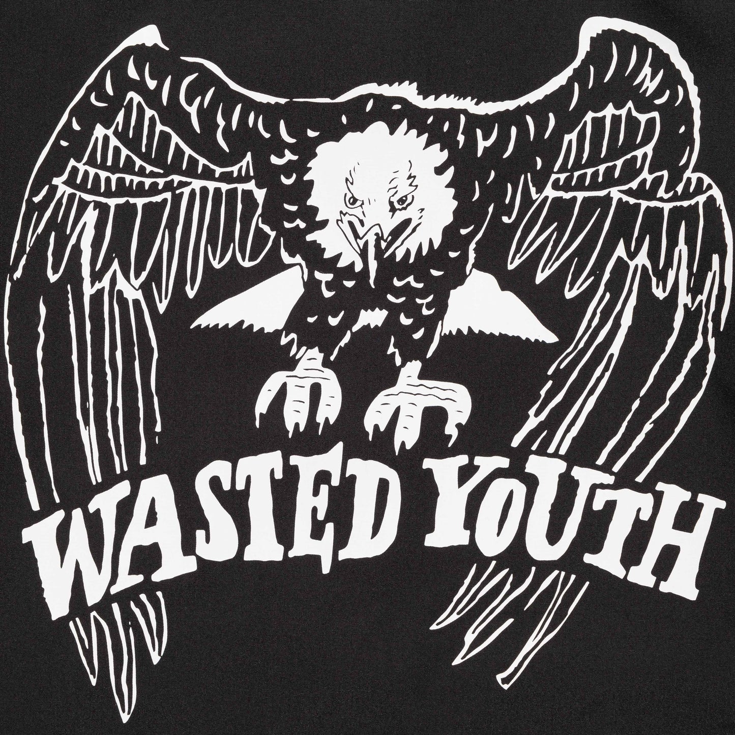WASTED YOUTH DRIZZLER JACKET BK-D