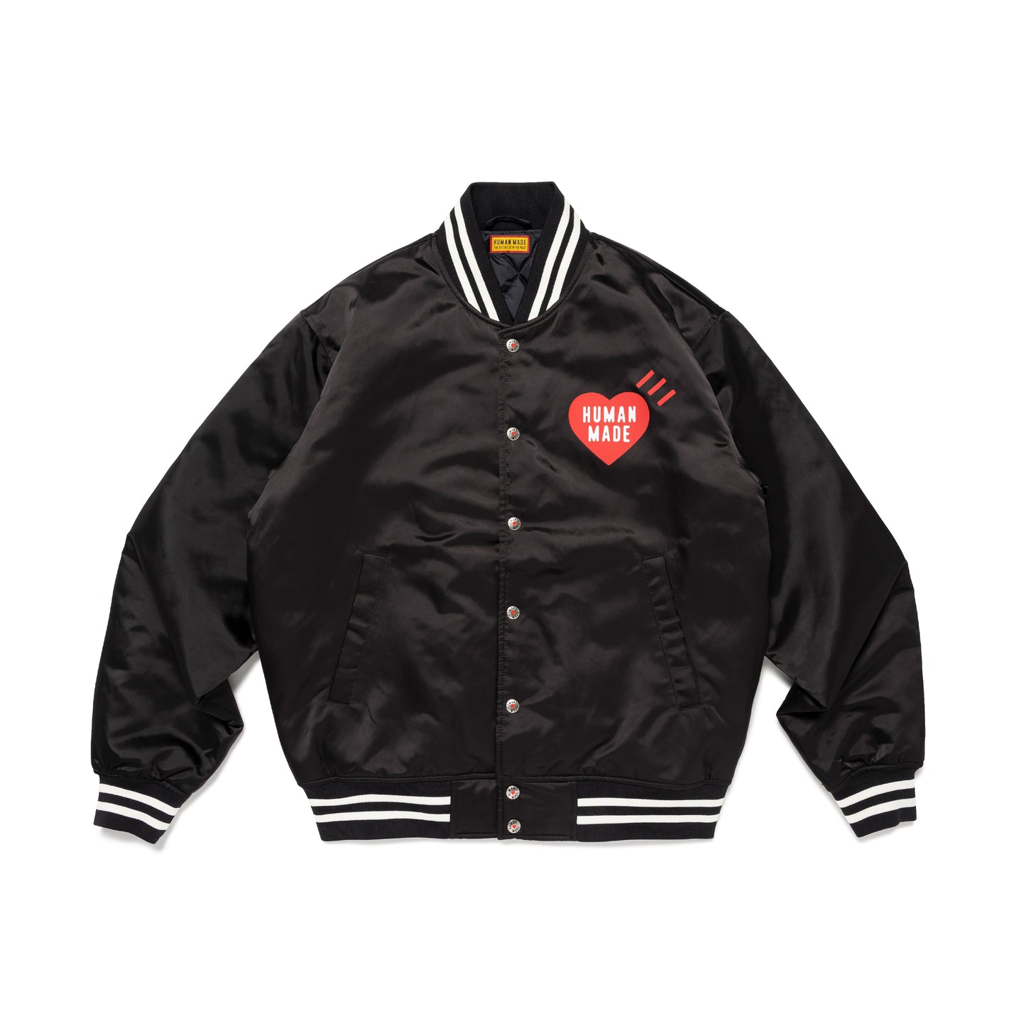 HUMAN MADE NYLON STADIUM JACKET BK-A