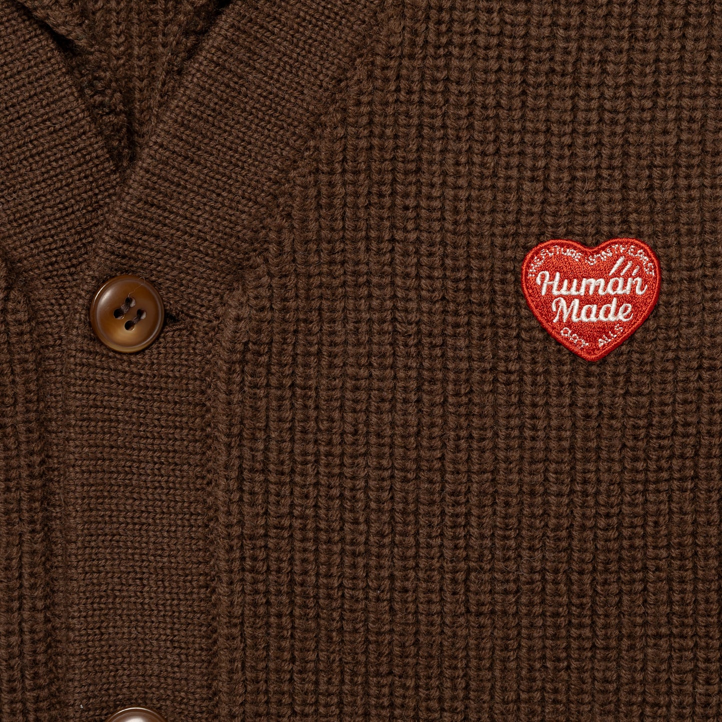 HUMAN MADE KNIT CARDIGAN BW-E