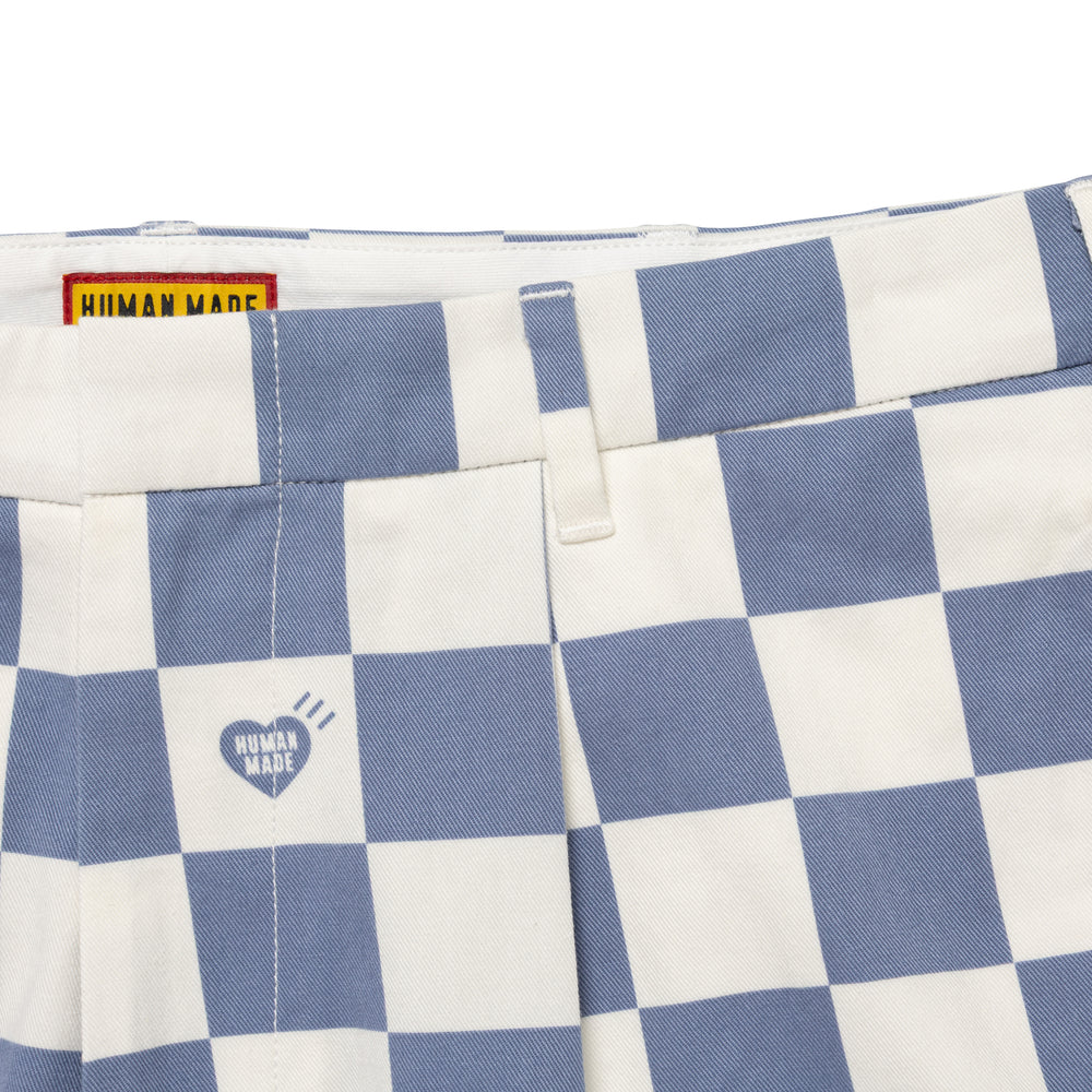 HUMAN MADE PLAID SHORTS BL-D