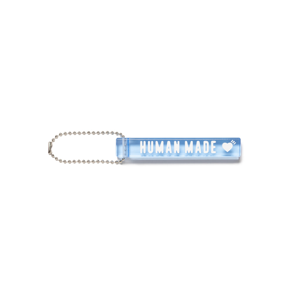 HUMAN MADE ACRYLIC KEYCHAIN BL-B