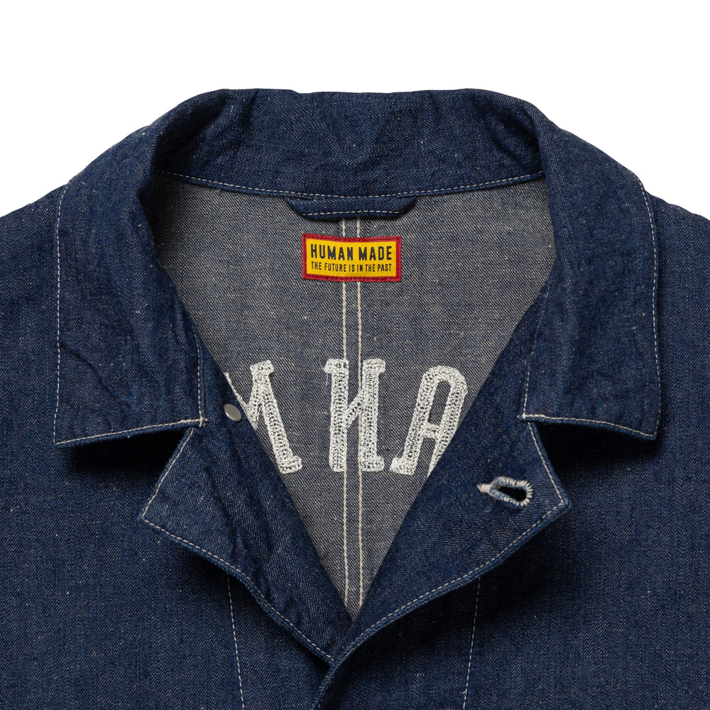 HUMAN MADE  DENIM COVERALL JACKET IN-C