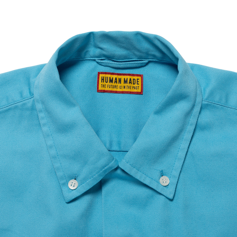 HUMAN MADE OPEN COLLAR BD SHIRT BL-C