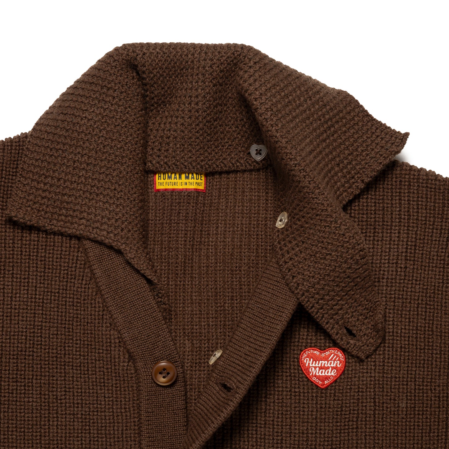HUMAN MADE KNIT CARDIGAN BW-D