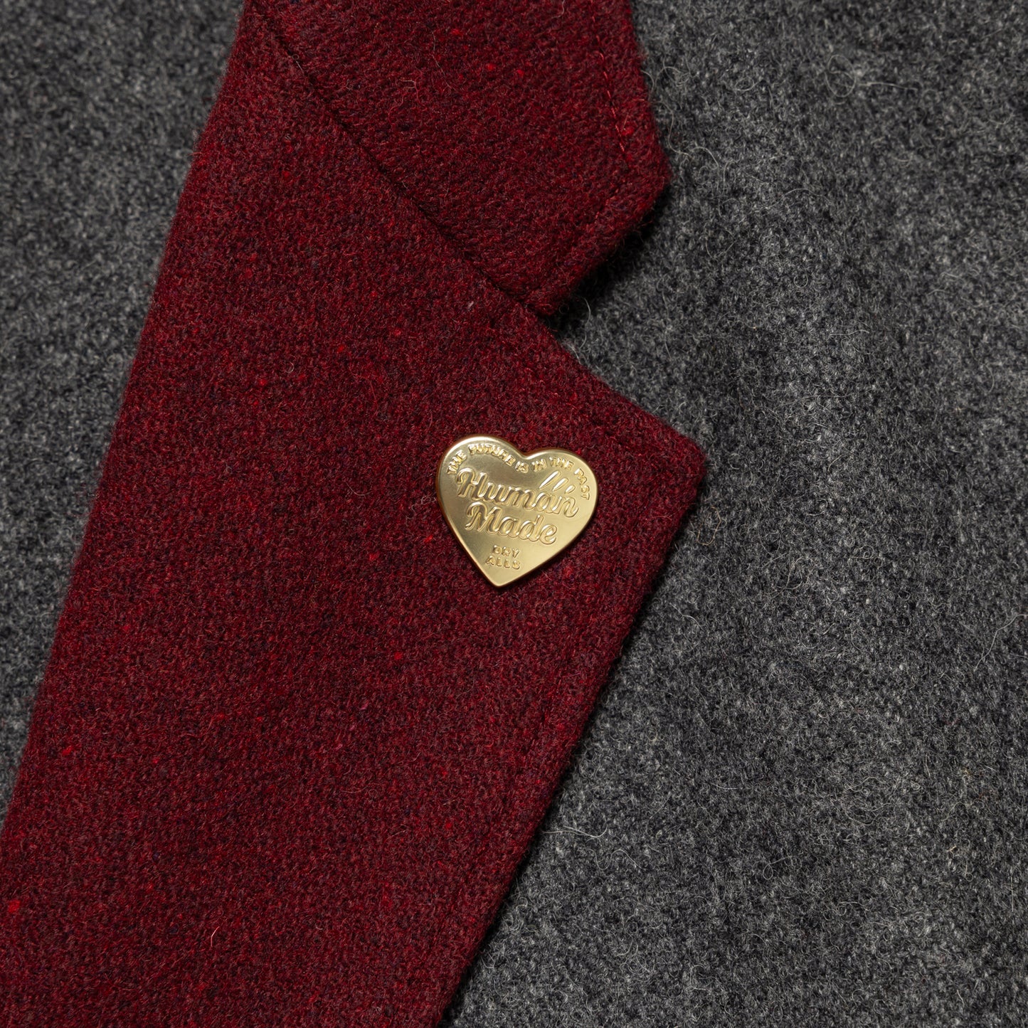 HUMAN MADE WOOL BLENDED JACKET GY-C