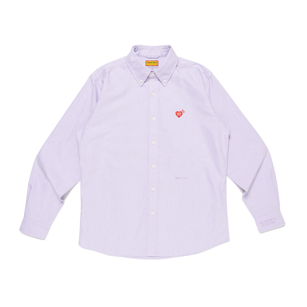 HUMAN MADE  OXFORD BD L/S SHIRT PL-A