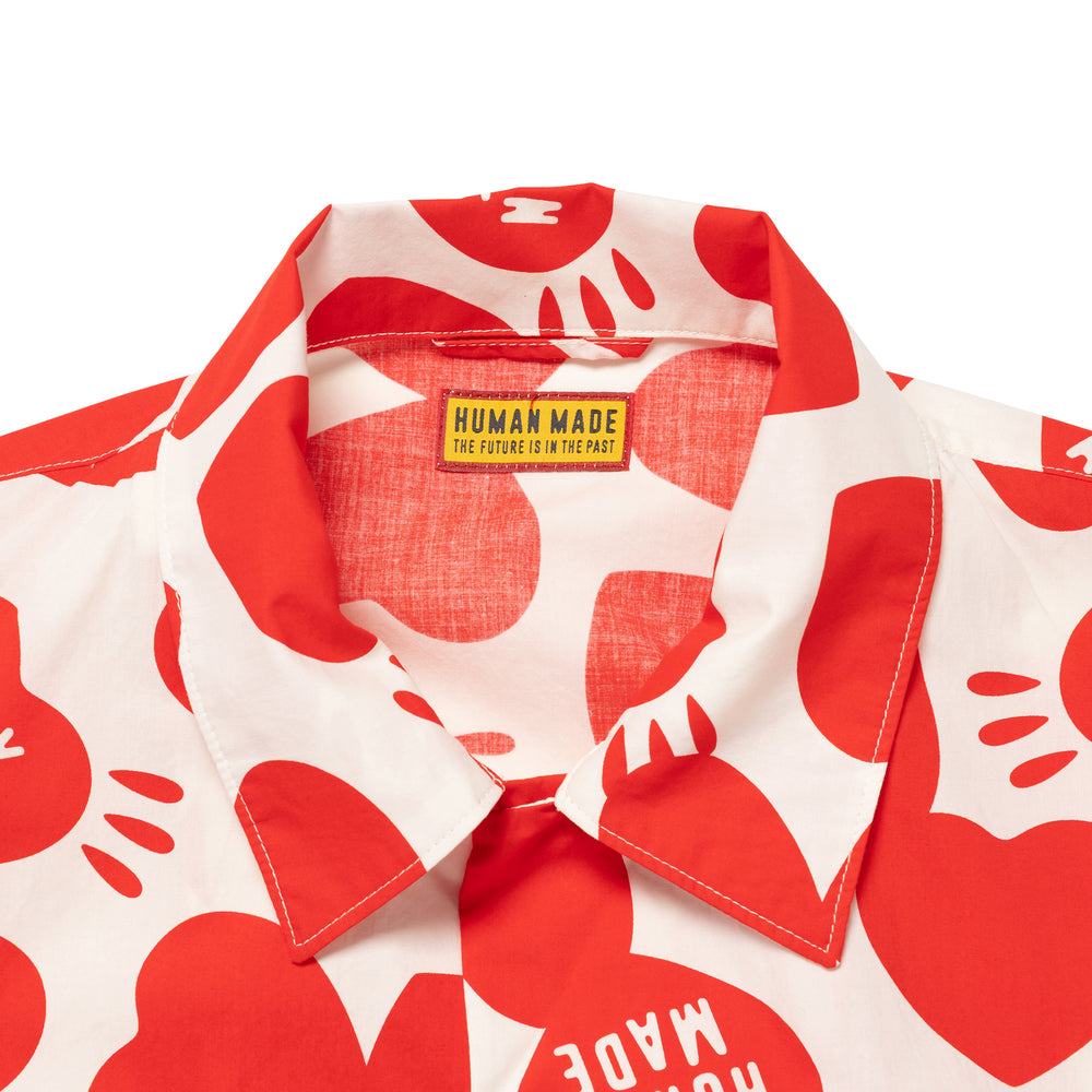 HUMAN MADE HEART ALOHA SHIRT WH-C