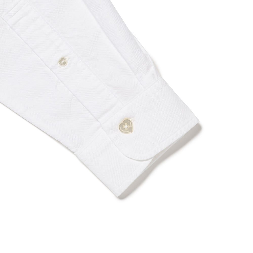 HUMAN MADE  OXFORD BD L/S SHIRT WH-F