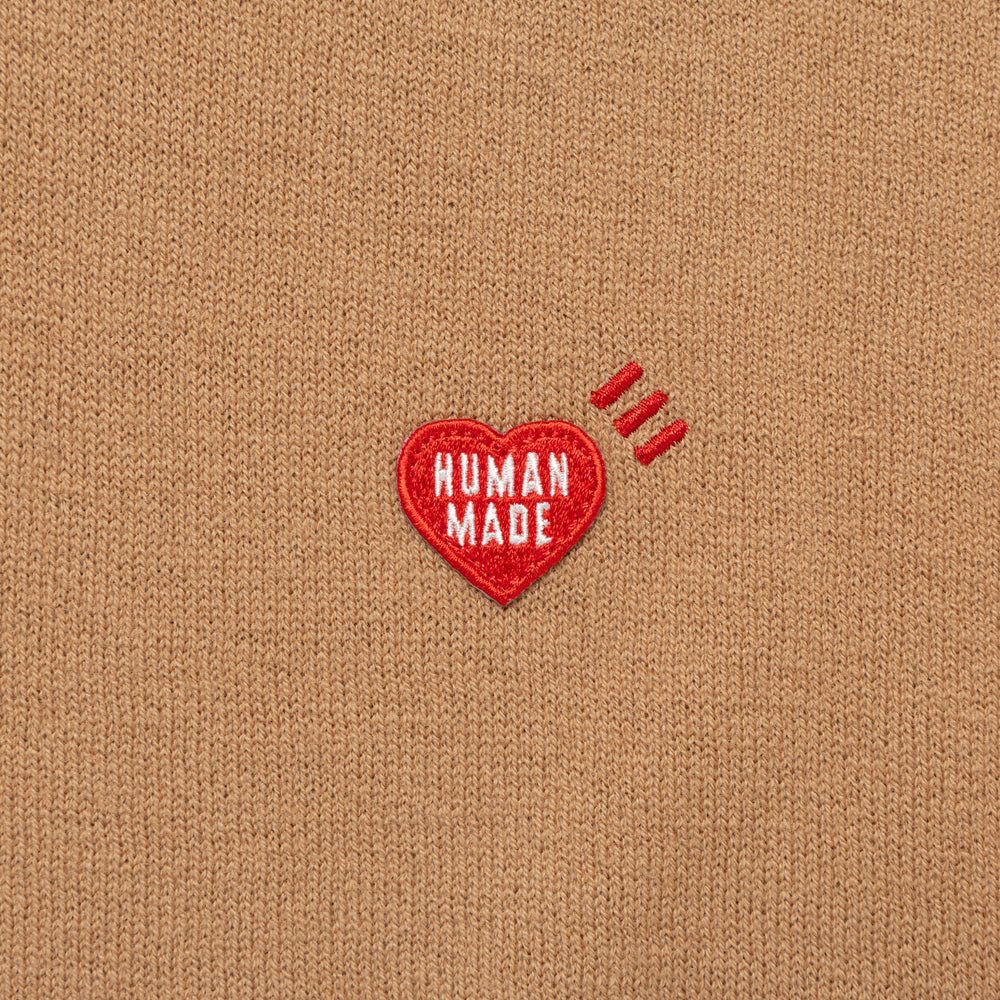 HUMAN MADE HEART BADGE KNIT SWEATER BG-D