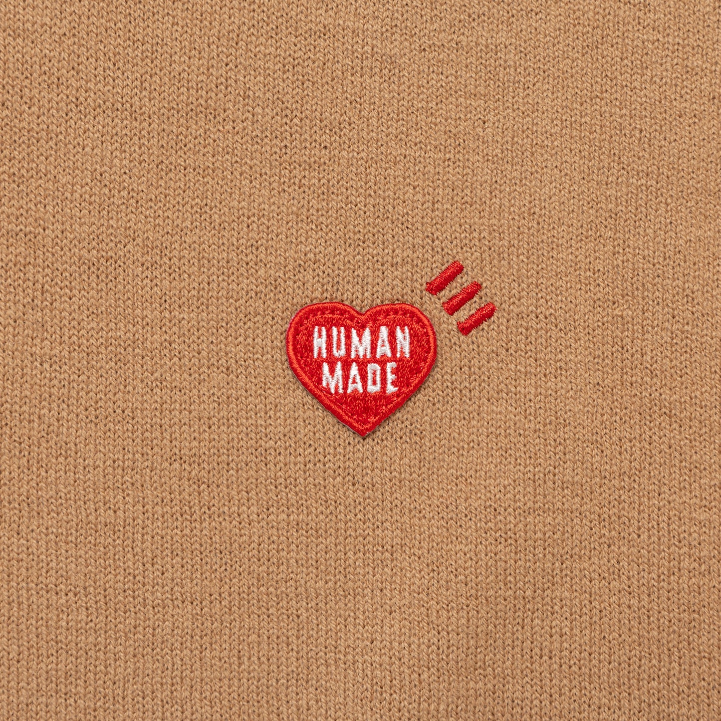 HUMAN MADE HEART BADGE KNIT SWEATER BG-D